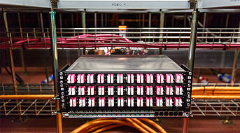 Cabling infrastructure for Tatra banka