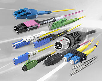 Fiber optic connectivity systems