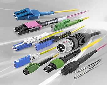 Fiber optic connectivity systems